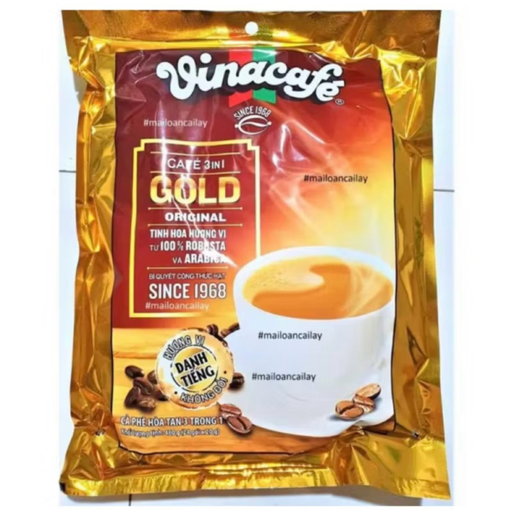 Cafe vinacafe gold bịch 24 gói