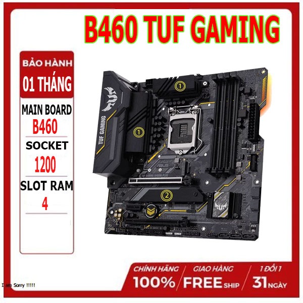 MAIN ASUS TUF GAMING B460M-PLUS