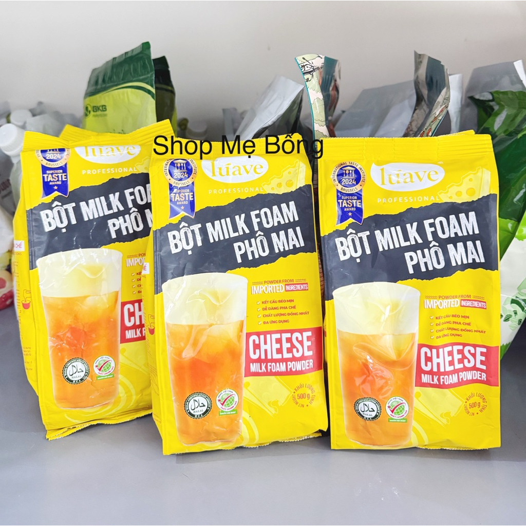 Bột Milk Foam Phô Mai Luave gói 500g