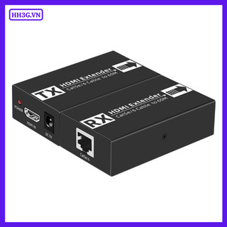 Bộ Nối Dài HDMI Qua Cáp Mạng LAN FB 60M – HDMI Extender 60M Full HD 1080P Kèm Nguồn