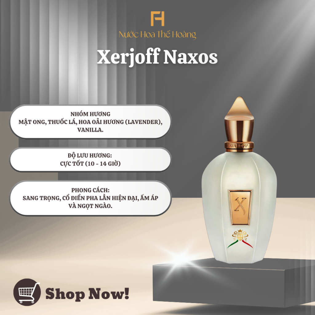 (SHOP MỚI) Nước Hoa Unisex Naxos Chiết 10ml - 20ml - Nước Hoa Thế Hoàng Store