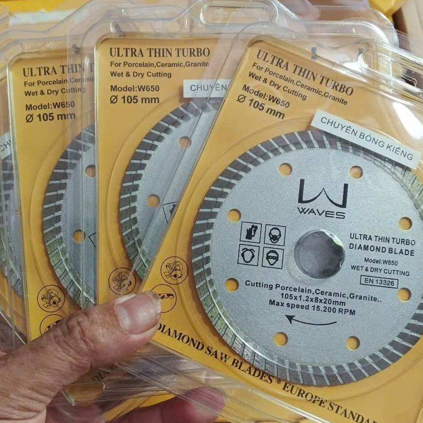 Lưỡi cắt đa năng chuyên bóng kiếng Waves - W650