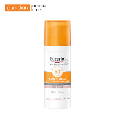 Kem Chống Nắng Trắng Da Giảm Thâm Nám Và Dưỡng Trắng Da Eucerin Sun Spotless Brightening Serum SPF50+ 50ml