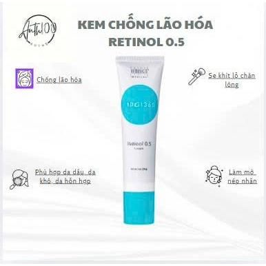 Kem chống lão hóa Retinol 0.5 full box 10/2026