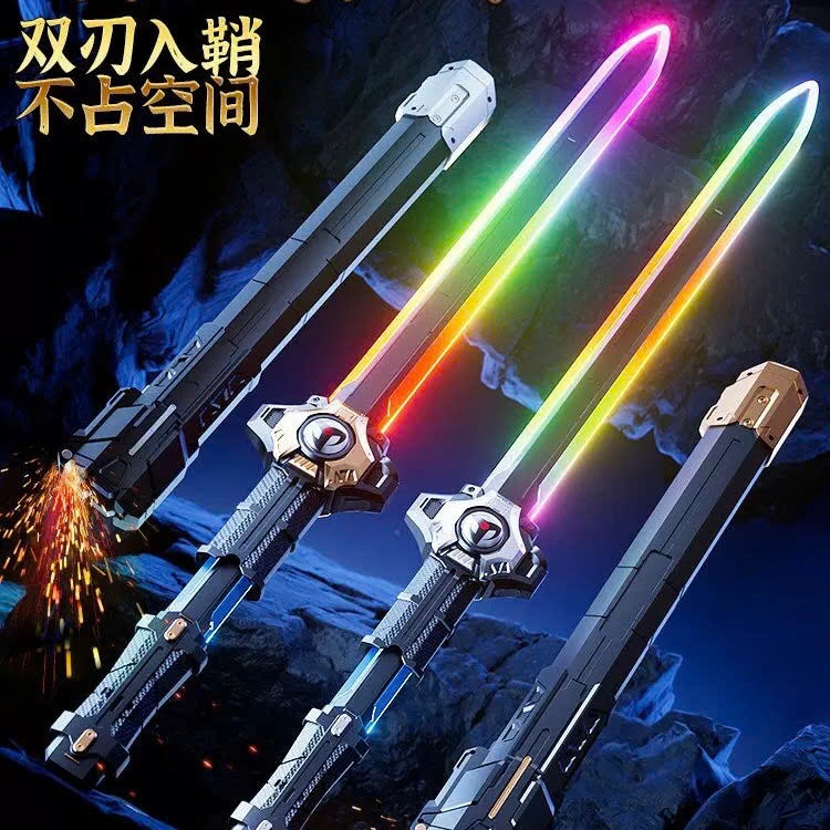 Đồ Chơi Kiếm Phát Sáng - Kiếm Laser - Kiếm Trong Kiếm Bản Mới Nhất 2026