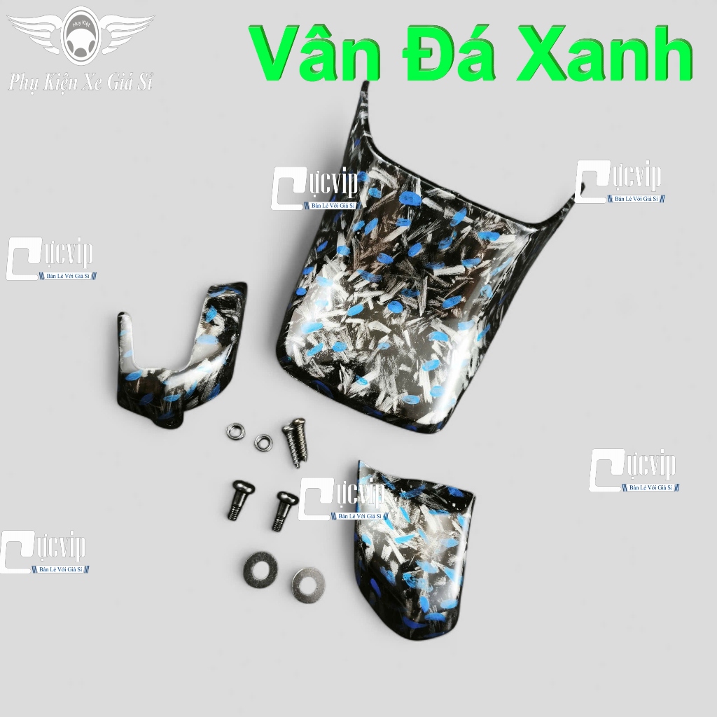 [Sơn CARBON FIBER] Ốp Dè Sau + Xi Nhan Trước [Kèm Ốc Gắn] Dream 100cc 110cc,  Dream Thái, Dream Lùn 