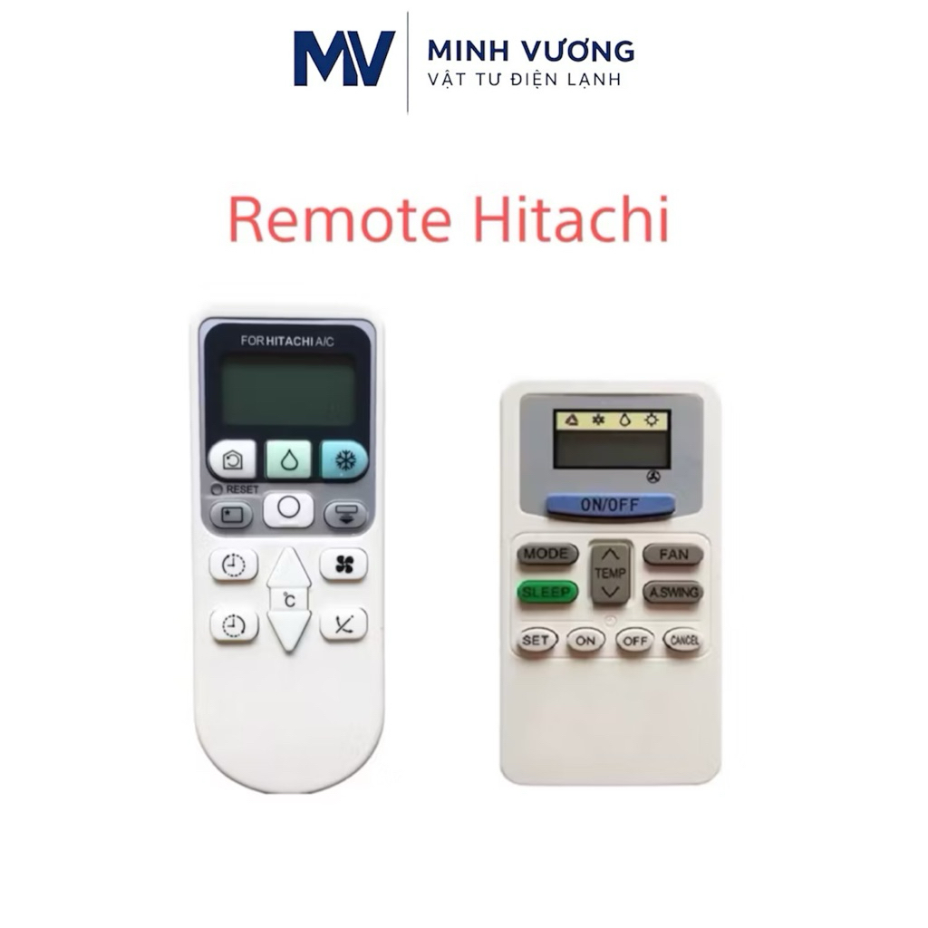Điều khiển máy lạnh Hitachi đa năng / Remote điều hoà Hitachi