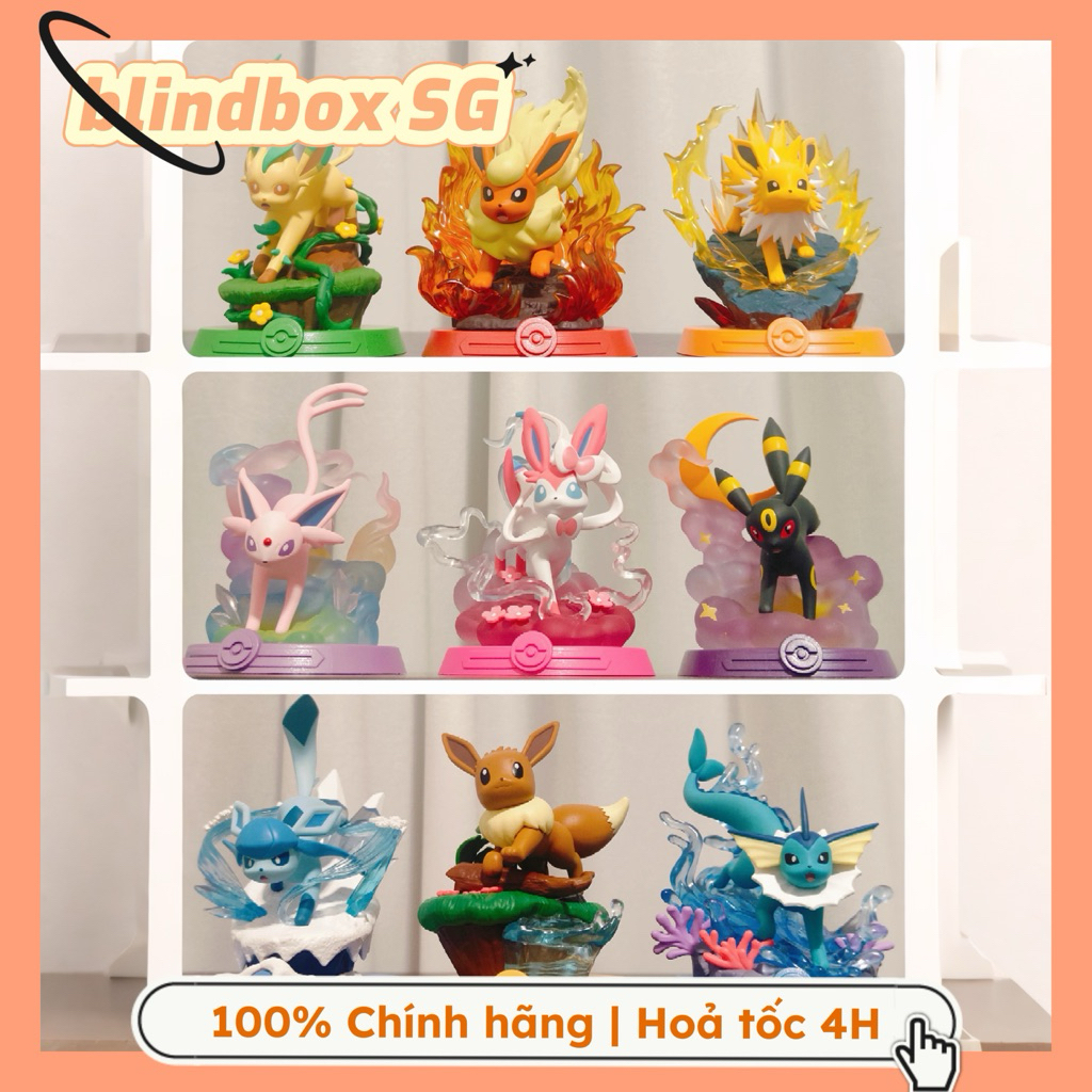 [CHÍNH HÃNG] Mô Hình Pokemon Blind Box Hộp Mù Funism  (eevee / sylveon / umbreon / Espon /laceon / l