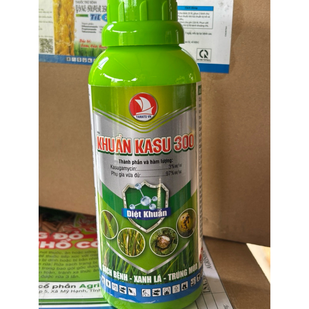 Kagomi 3SL Khuẩn Kasu 300 450ML: Kasumin 3% diệt khuẩn trừ nấm bảo vệ cây trồng