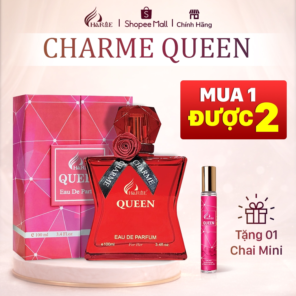 Nước Hoa Nữ Charme Queen 100ml Chính Hãng – Mới Mẻ, Quyến Rũ, Độc Đáo