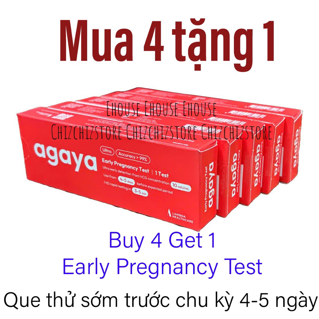 [Hoả tốc] Que thử sớm agaya Early Pregnancy Test