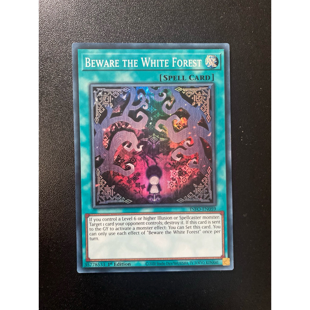 Beware the White Forest - Super TCG - INFO-EN059