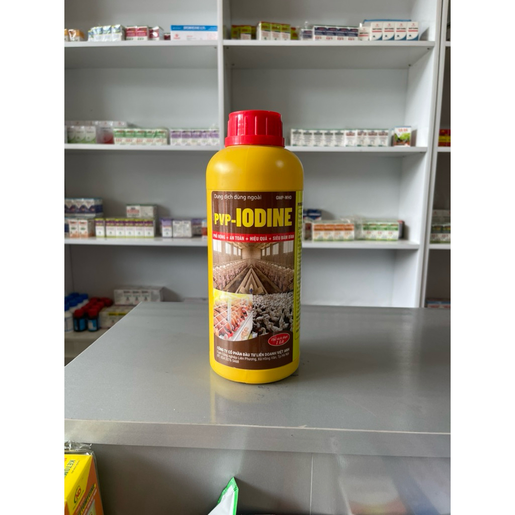 🛡️ PVP-IODINE: "LÁ CHẮN THÉP" BẢO VỆ ĐÀN VẬT NUÔI TOÀN DIỆN 🛡️