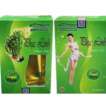 Phục Linh Collagen New 30 Tablets - Weight Loss Pills