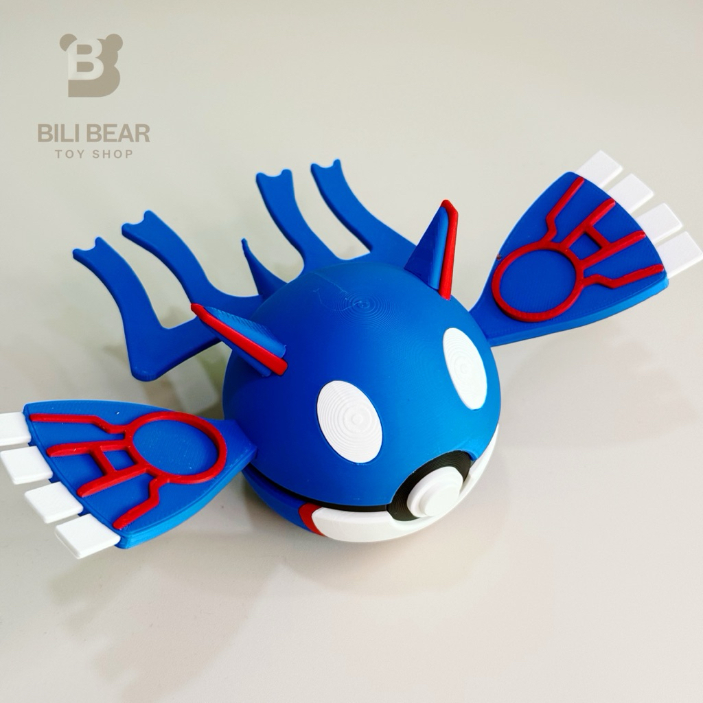 Mô hình quả cầu Pokeball - KYOGRE
