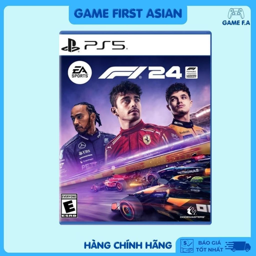 Đĩa Game PS5 F1 24 Đua xe công thức 1
