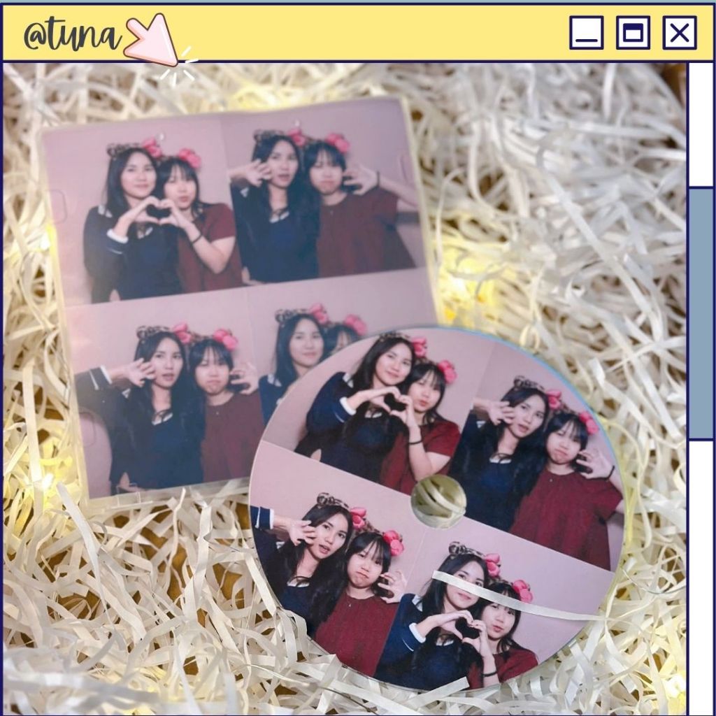 In CD Photobooth Theo Yêu Cầu ( CD + Case ) In Ảnh Photobooth
