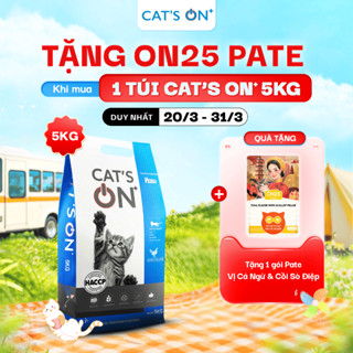 [Combo Tiết Kiệm - 5kg] Hạt Mèo CAT'S ON+ Hạt Quốc Dân Tăng Cường Mùi Vị Cho Mèo Mọi Lứa Tuổi