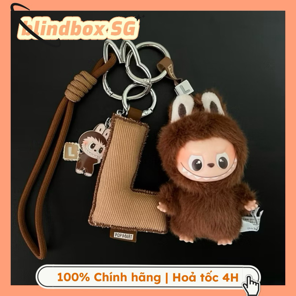 [CHÍNH HÃNG] Combo gấu và chữ Labubu Pin For Love Mini All Labubu V4 Blindbox Chính hãng PM