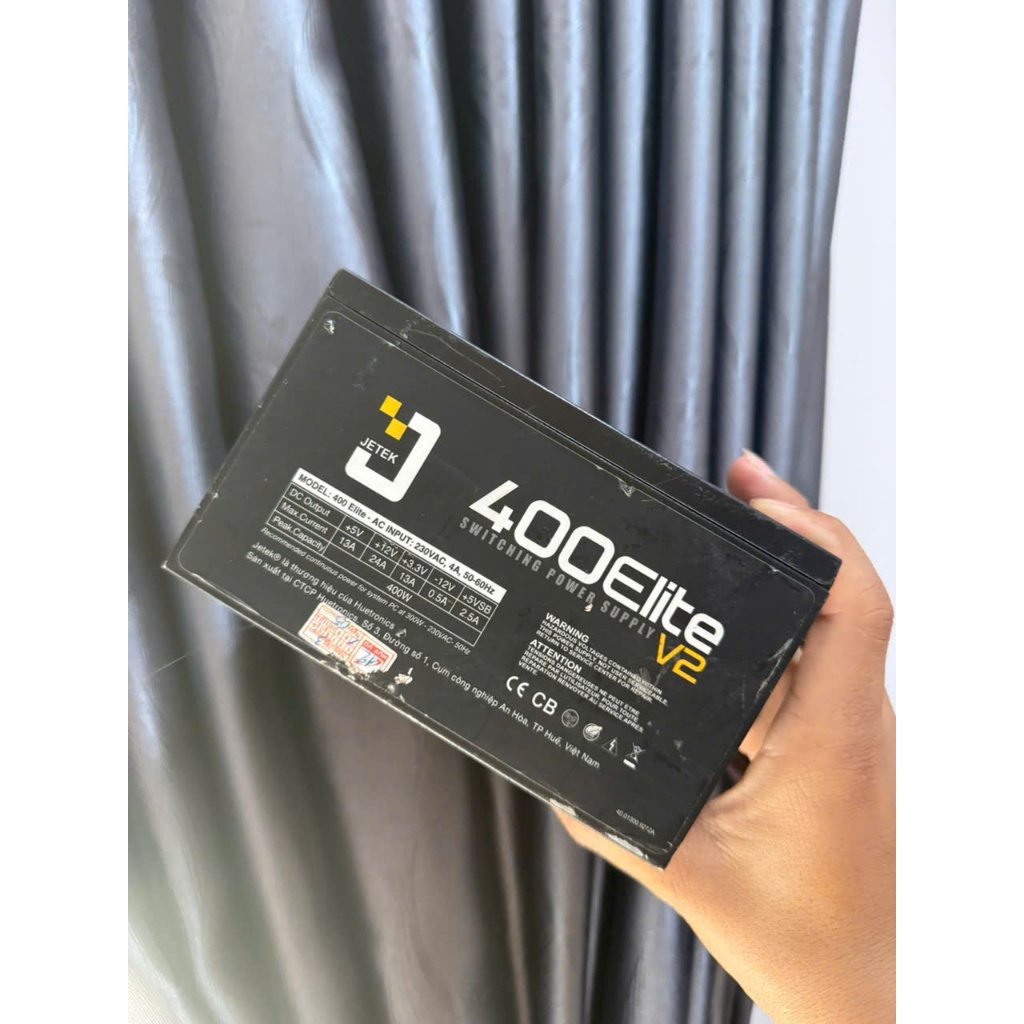 Nguồn máy tính Elite Series JETEK 400w ELITE V2