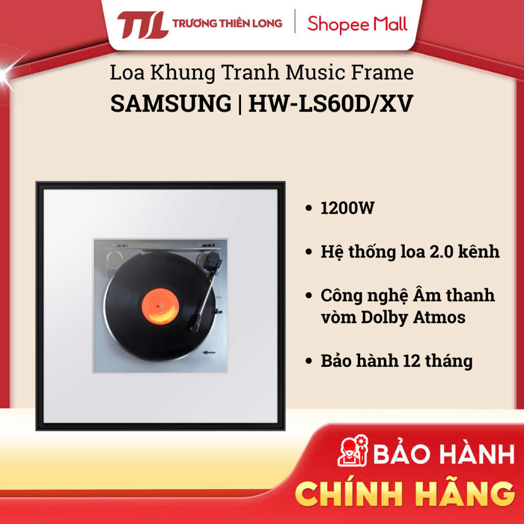 HW-LS60D - Loa Samsung Khung Tranh Music Frame HW-LS60D/XV 120W [FREESHIP HCM]