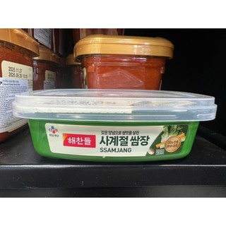 Tương trộn chấm thịt ăn liền hàn quốc 170g - 해찬들 쌈장