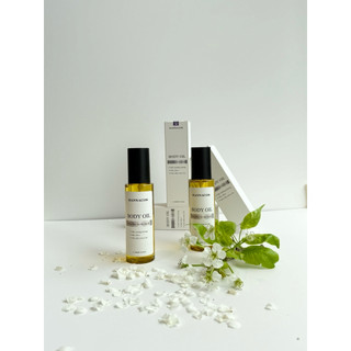 Combo Body Lotion Dưỡng Trắng và Body Oil BHA Hannacos