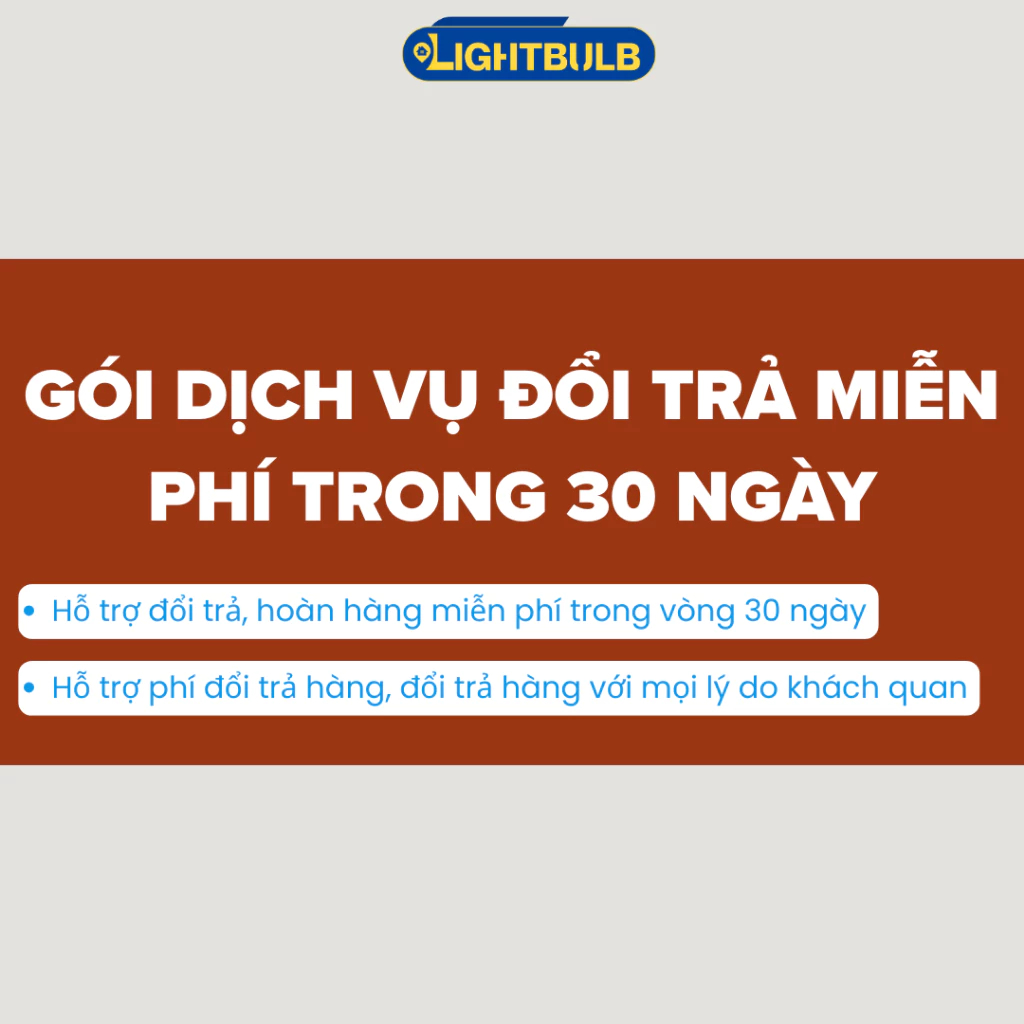 Gói Dịch Vụ Đổi Trả Hàng Miễn Phí Trong Vòng 30 Ngày Dụng Cụ Nhà Bếp Xay Tiêu