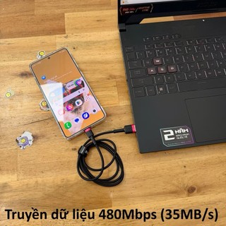 CÁP SẠC TYPE-C 3A BASEUS CAFULE DATA CABLE  -Bảo Hành 3 tháng