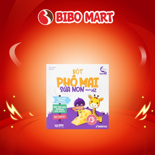 [KOL] Bột Phomai Sữa Non NutriAZ Hộp 10 Gói Cho Bé Ăn Dặm Từ 6 Tháng - Bibo Mart