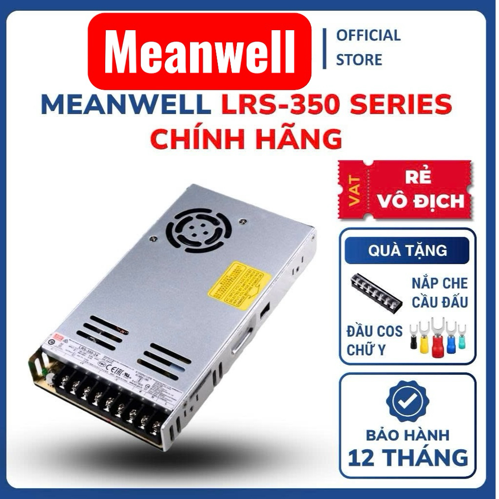 Nguồn Meanwell LRS-350-12,LRS-350-24,LRS-350-5,LRS-350-36