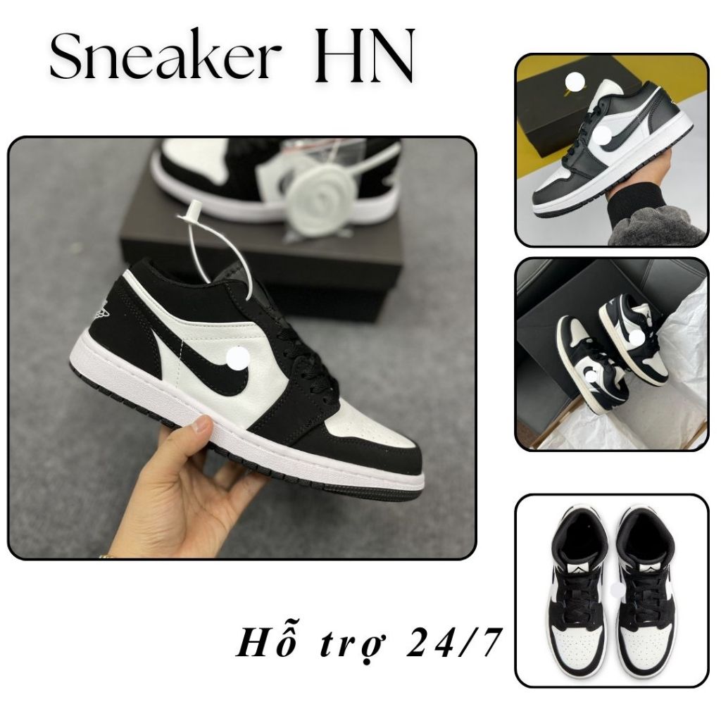 Giày Thể Thao JD Panda Nỉ Trơn (Tăng 1 Size)