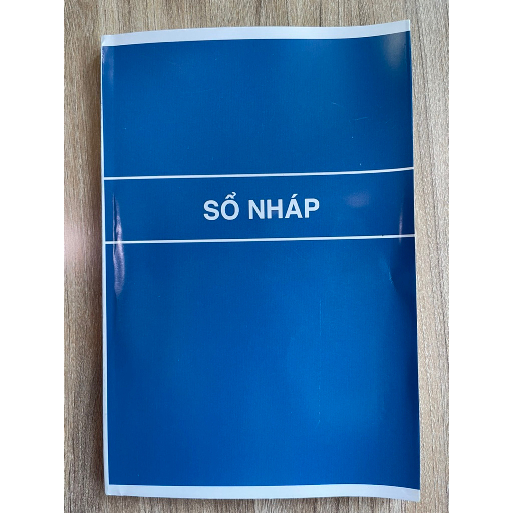 Sổ Nháp / Giấy Nháp A4 - có bìa keo gáy đóng thành quyển - 100 tờ 200 trang