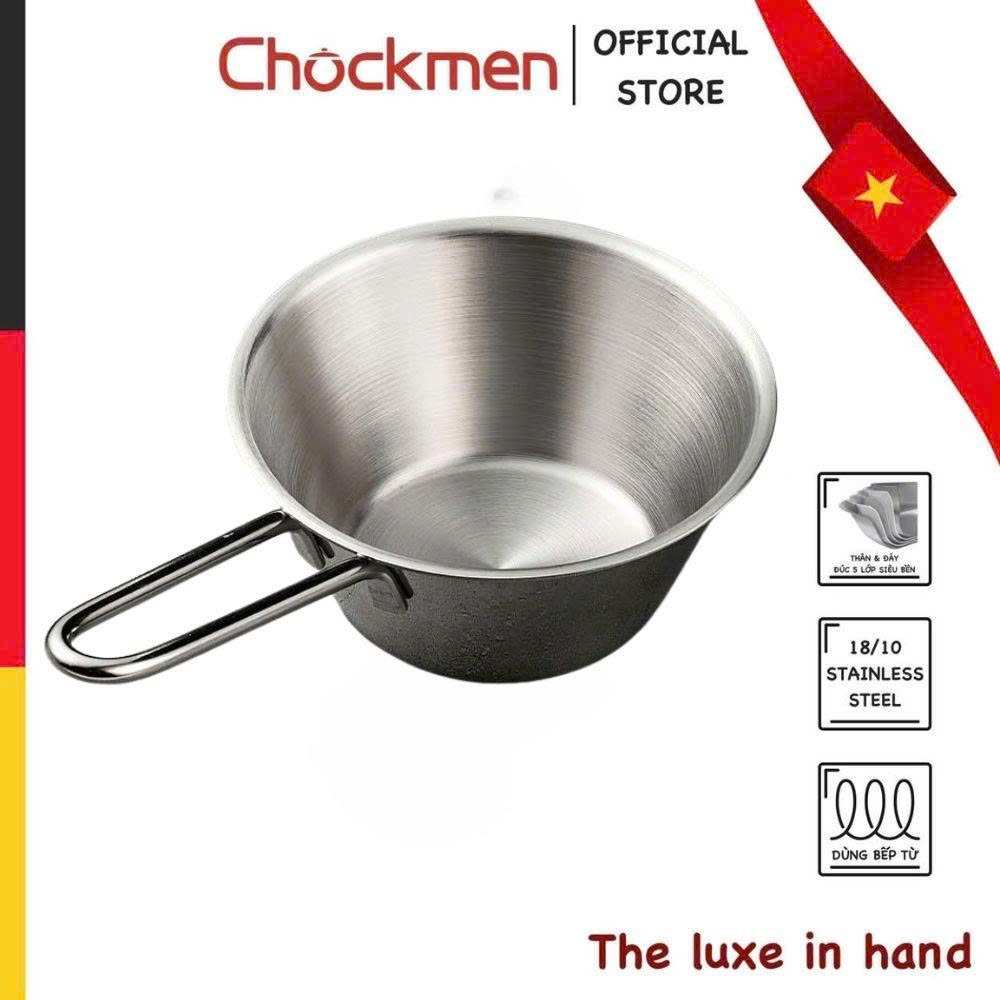 Ca Đong Kinsgem by Chockmen Inox 18/10 Size 12cm Ca Trộn Bột Gia Vị
