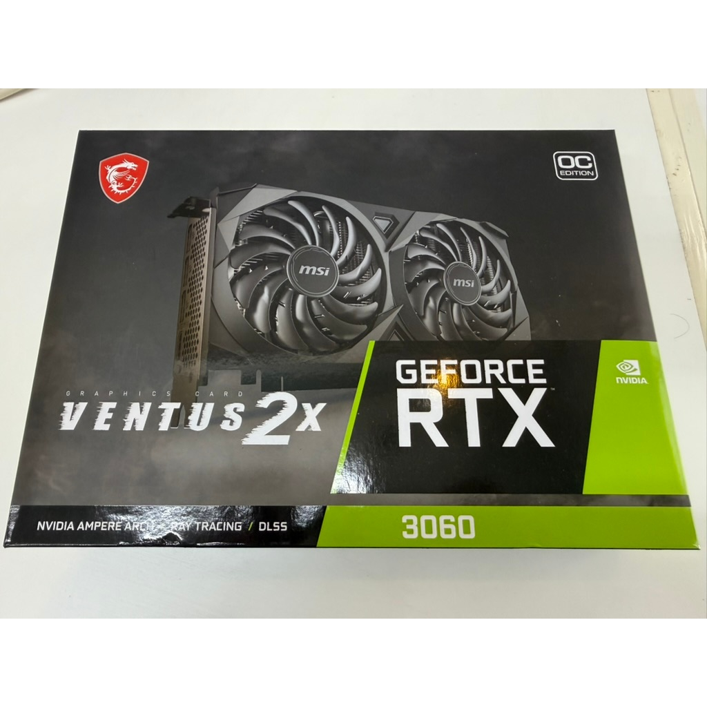 Card Màn Hình VGA MSI RTX 3060 12GB Ventus 2X GDDR6 FULL BOX LIKE NEW BẢO HÀNH CHÍNH HÃNG 08/2028