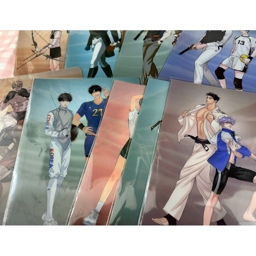[HÀNG OFF,SẴN] Clearfile Team Lezhin 2024
