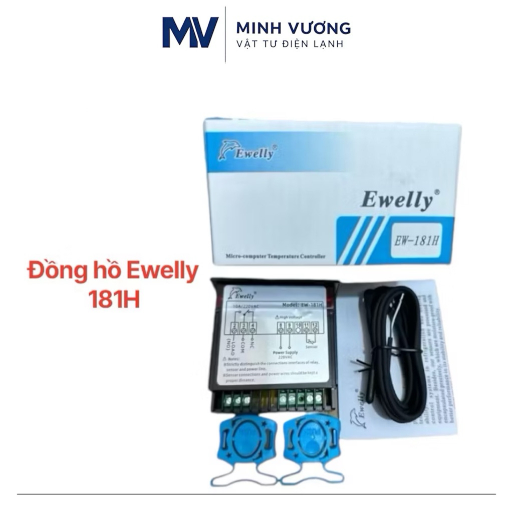Bộ điều khiển nhiệt độ Ewelly 181H - Đồng hồ Ewelly