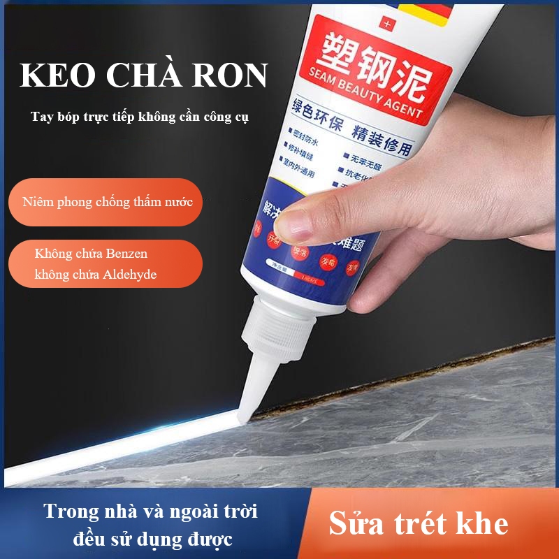 Keo dán ron BTOOL keo đa năng chà ron silicon chịu nhiệt cao dùng cho gạch chống thấm nước bền đẹp c