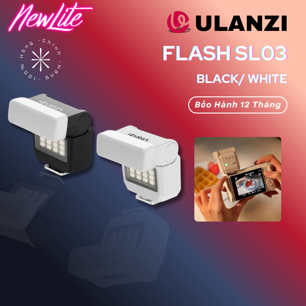 ULANZI SL03 - Đèn Flash Mini Ulanzi SL03 Spark Lite Tích Hợp Pin 300mAh - Hàng Chính Hãng