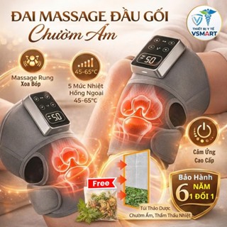 Đai Chườm Nóng Đầu Gối Hồng Ngoại Z319, Đai Quấn Khớp Đầu Gối Mát Xa Chuyên Sâu Giảm Đau Nhức Xương Khớp