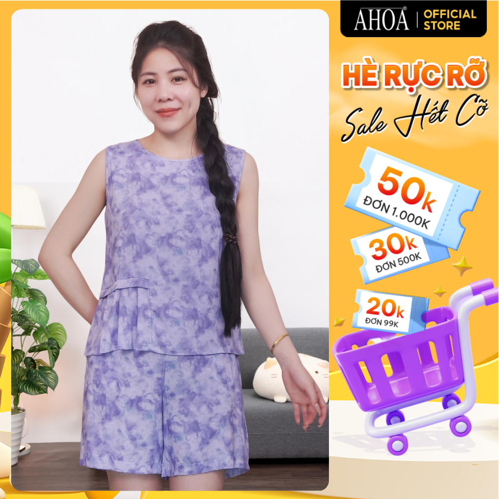 Bộ Lanh Mặc Nhà Cho Mẹ Mát Mẻ Nhiều Màu Sắc BL23