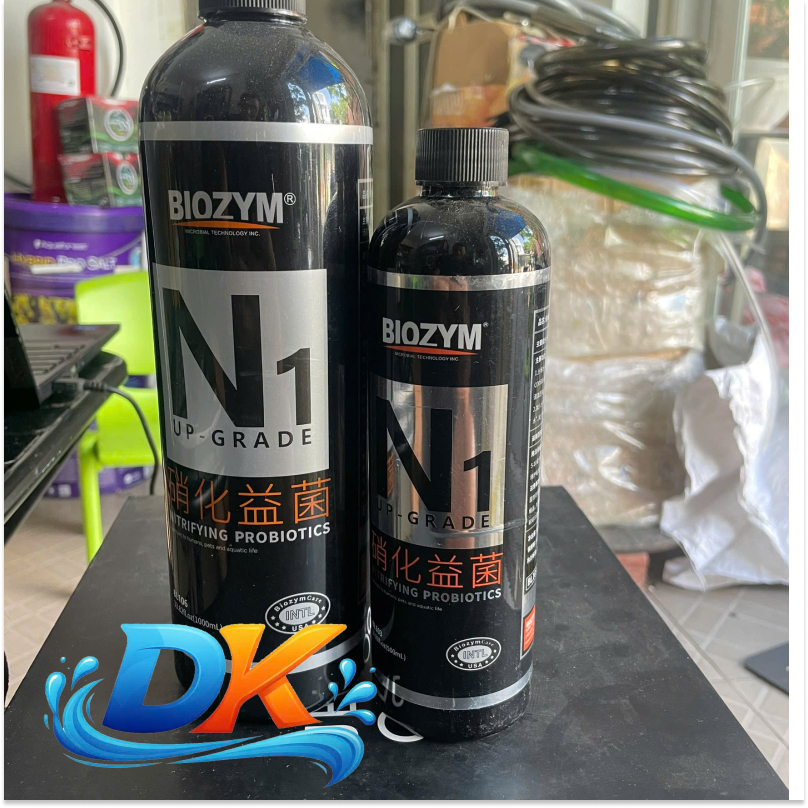 BIOZYM N1 Nitrification Bacteria | Vi sinh N1 dùng cho hồ thuỷ sinh, cá tép cảnh chai 500ml, 1l