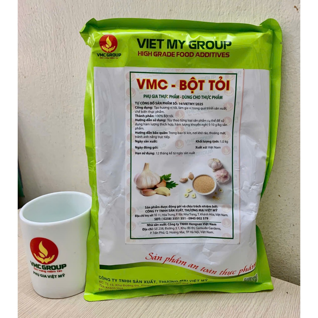 VMC Bột tỏi nguyên chất (Bao bì mới)