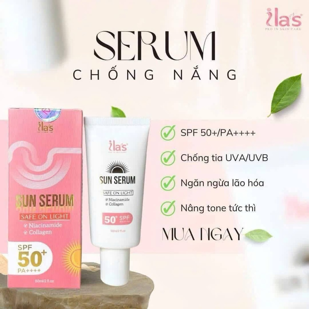 Serum Chống Nắng Ilas SpF 50+