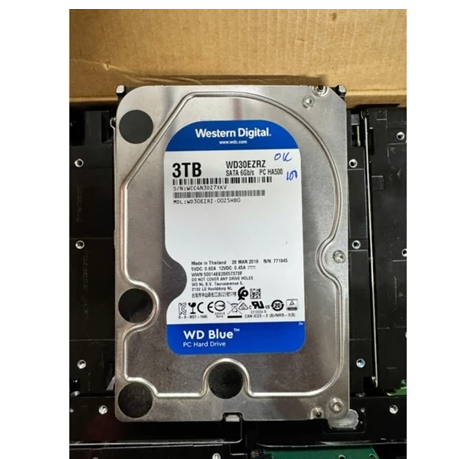 Ổ Cứng Western Digital WD Blue 3TB WD30EZRZ SATA 3 – Lưu Trữ Dữ Liệu PC Date 2019