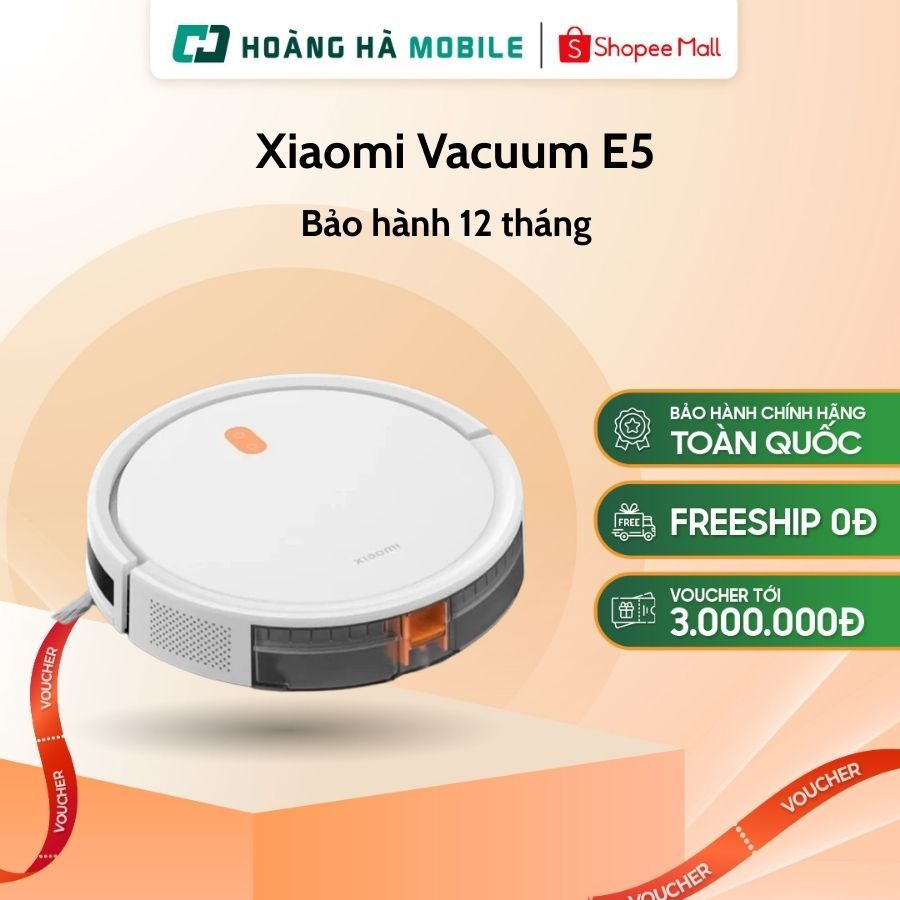Robot hút bụi Xiaomi Vacuum E5 - Chính hãng