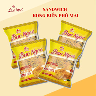 [1-5] Bánh sandwitch chà bông rong biển phô mai Bảo Ngọc  nhiều ruốc & phô mai 50g