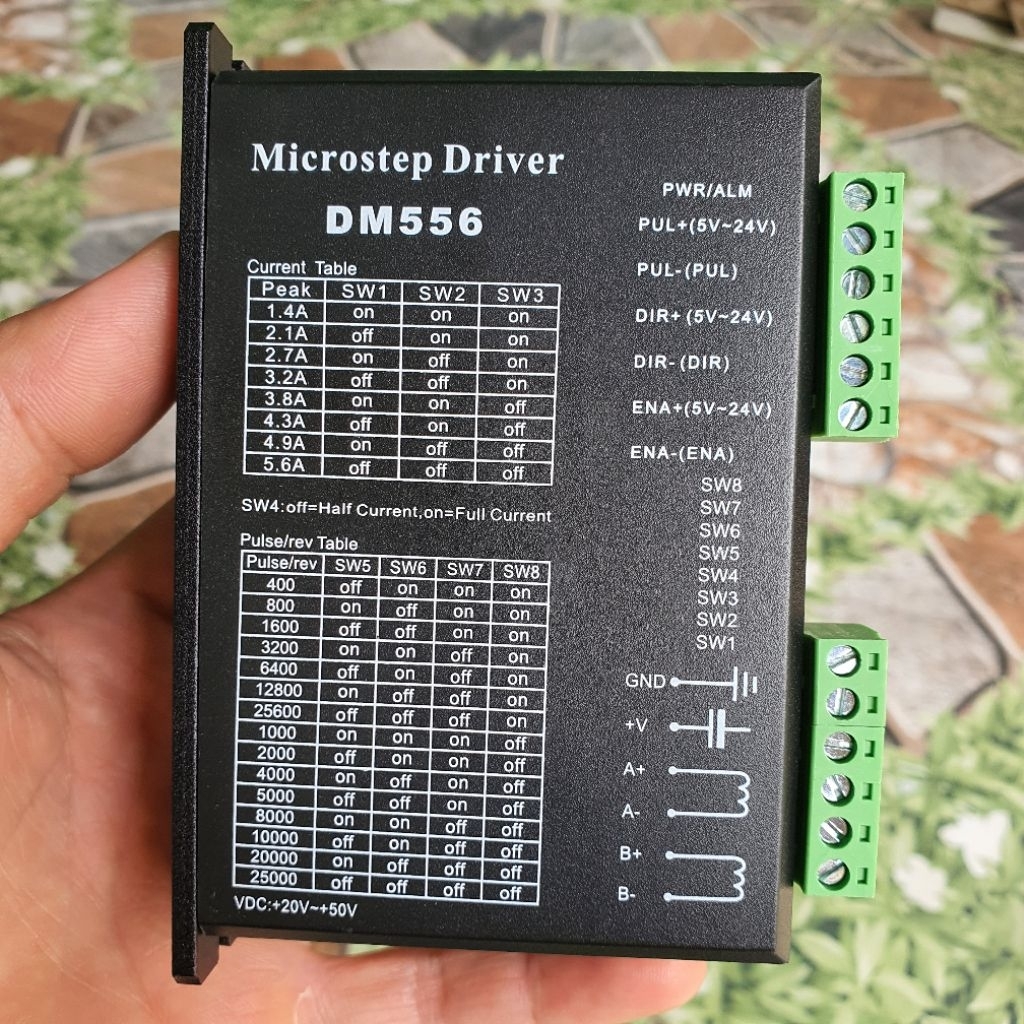 Driver DM556 Cho Động Cơ Bước Size 42 57 60 86 (DM556 hơn DM542)