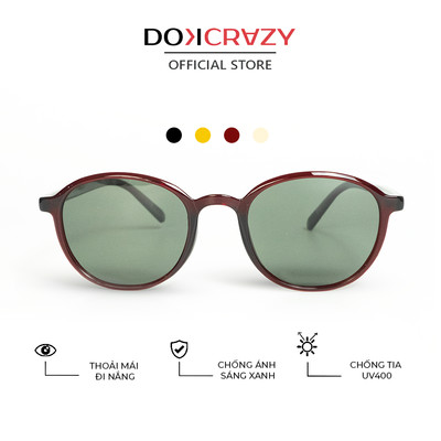 Kính mát thời trang DOKCRAZY PURE Streetwear Hot Trend,Nhựa Cao Cấp,Chống UV400,Kính Đường Phố, Đi Biển, Du Lịch,Unisex