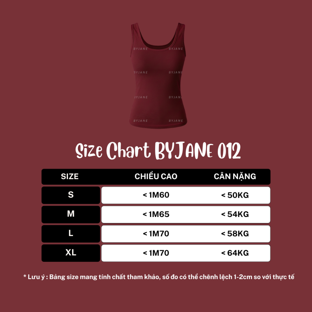 ( KÈM MÚT) Áo ba lỗ nữ cotton mát BYJANE ( Từ 39kg-62Kg) áo 2 dây bản to, áo tanktop co dãn 4 chiều phù hợp đi tập-012 | BigBuy360 - bigbuy360.vn